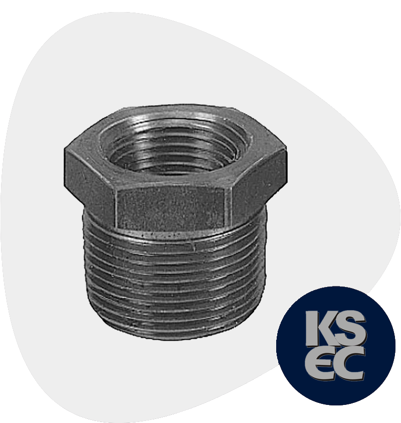 Carbon Steel Forged Threaded Hex Head Bushings