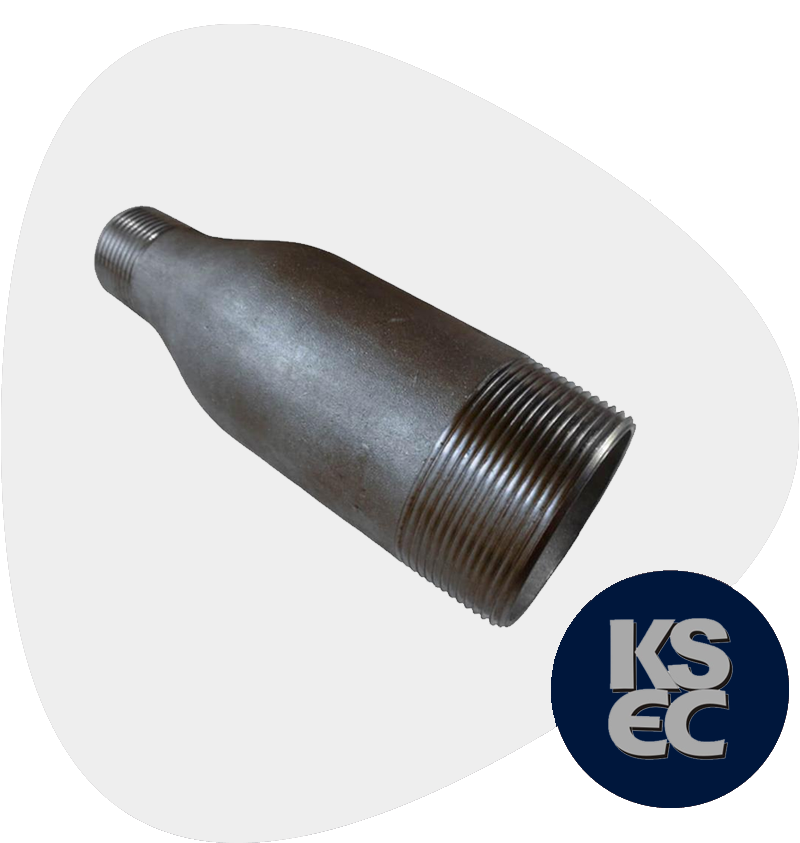 Carbon Steel Forged Threaded Swage Nipple