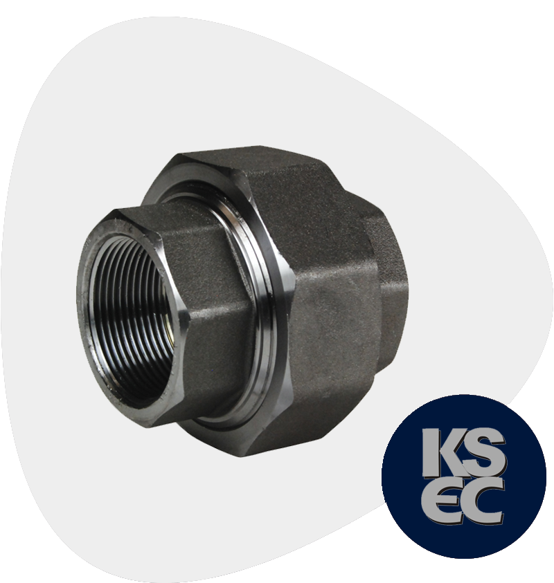 Carbon Steel Forged Threaded Union