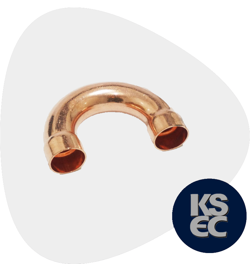 Cupro Nickel Butt weld 180° Short Radius Elbow