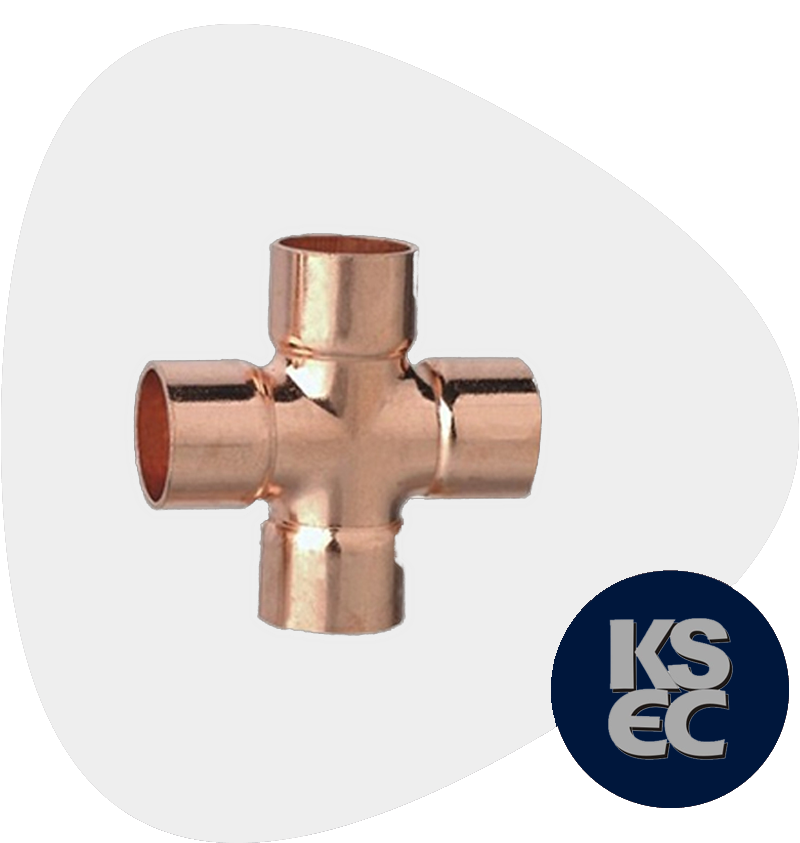 Cupro Nickel Butt weld Equal Cross