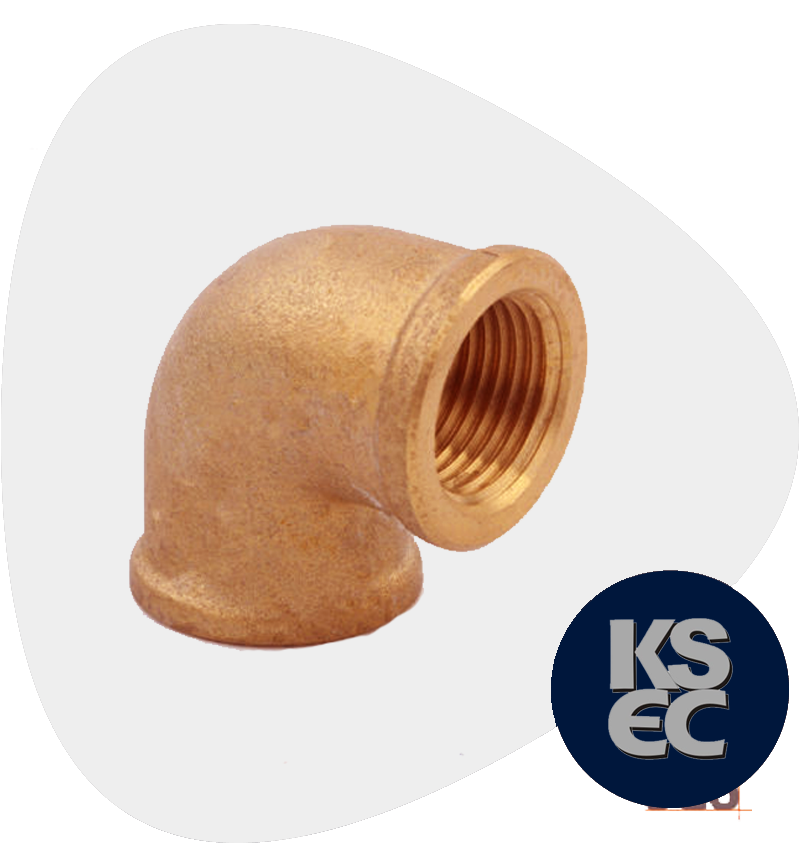 Cupro Nickel Forged Threaded 90 Degree Elbow