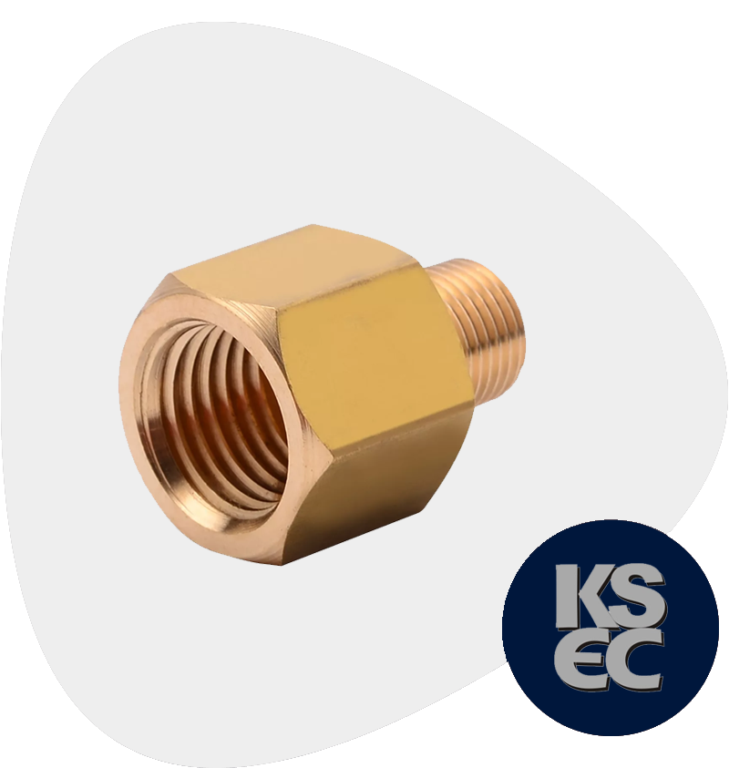 Cupro Nickel Forged Threaded Adapter
