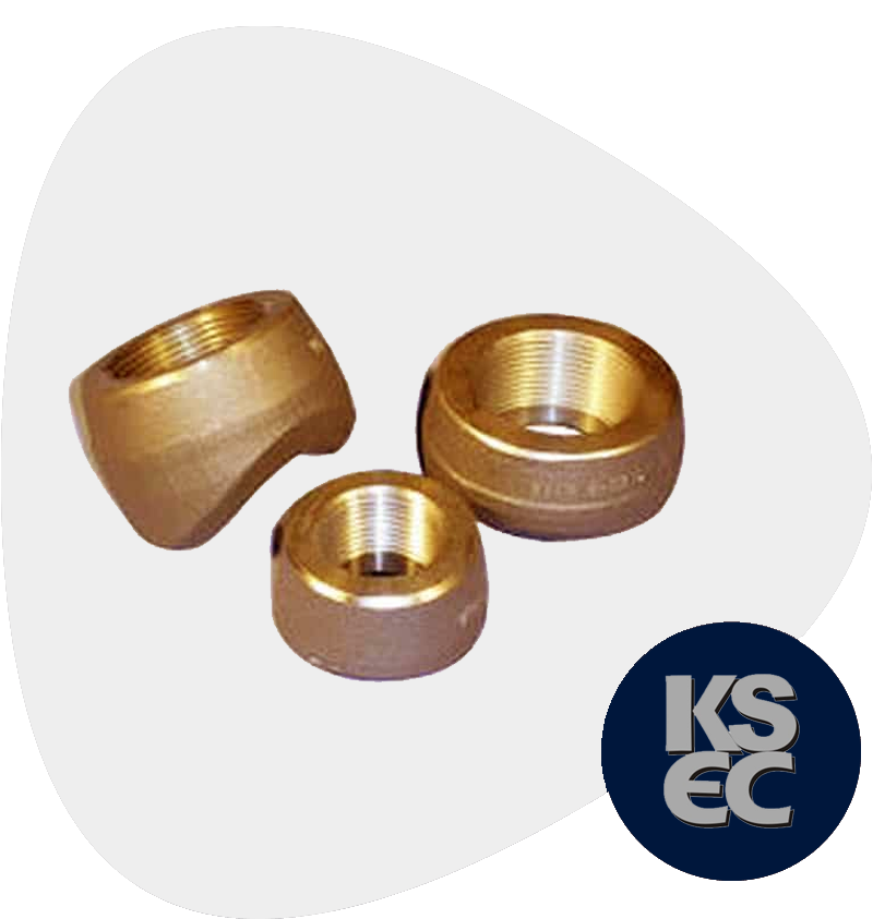 Cupro Nickel Forged Threaded Branch Outlet