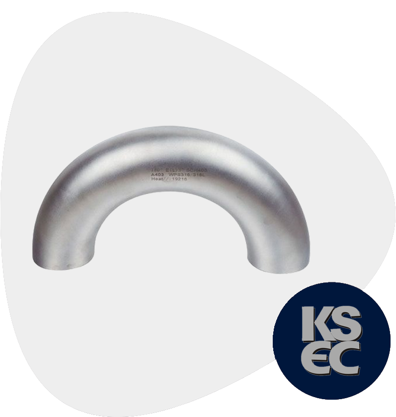 Duplex / Super Duplex Butt weld Seamless Buttwelding 180° Returns