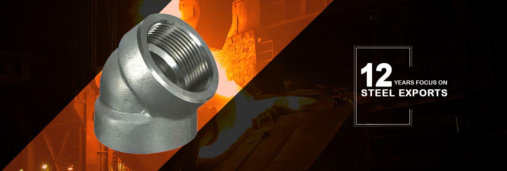 ANSI B16.11 Forged Threaded 45 Degree Elbow