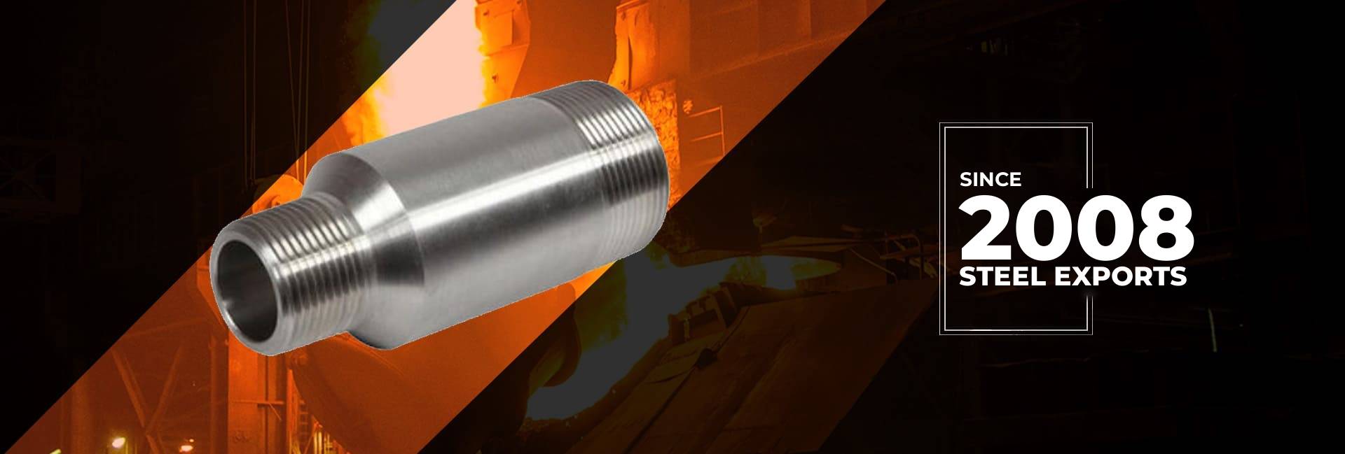ANSI B16.11 Forged Threaded Swage Nipple