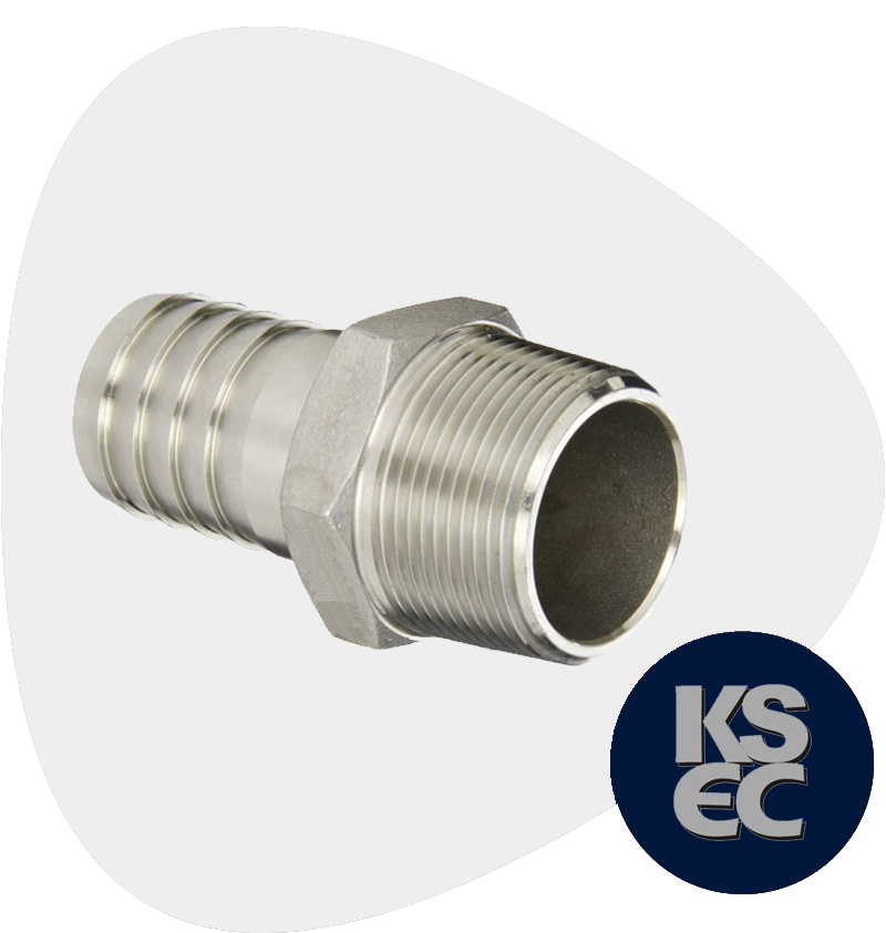 High Nickel Alloy Forged Threaded Adapter