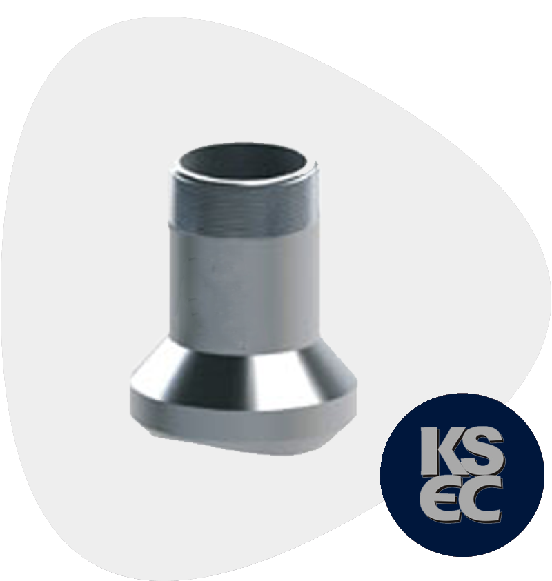 High Nickel Alloy Forged Threaded Nipple Branch Outlet