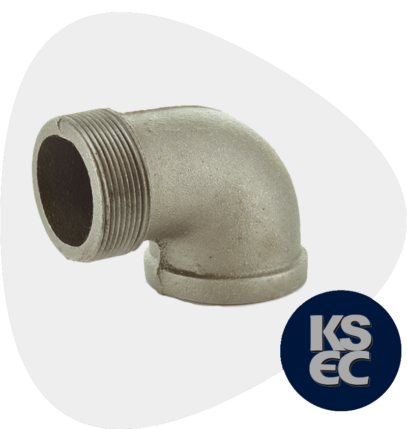 High Nickel Alloy Forged Threaded Street Elbow