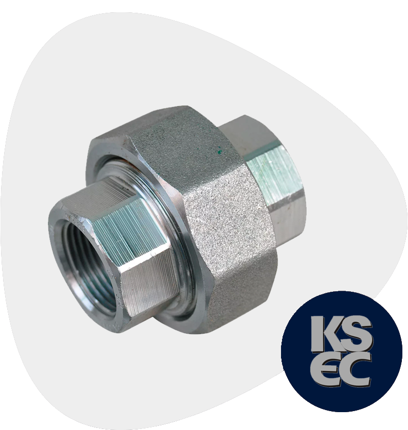 High Nickel Alloy Forged Threaded Union
