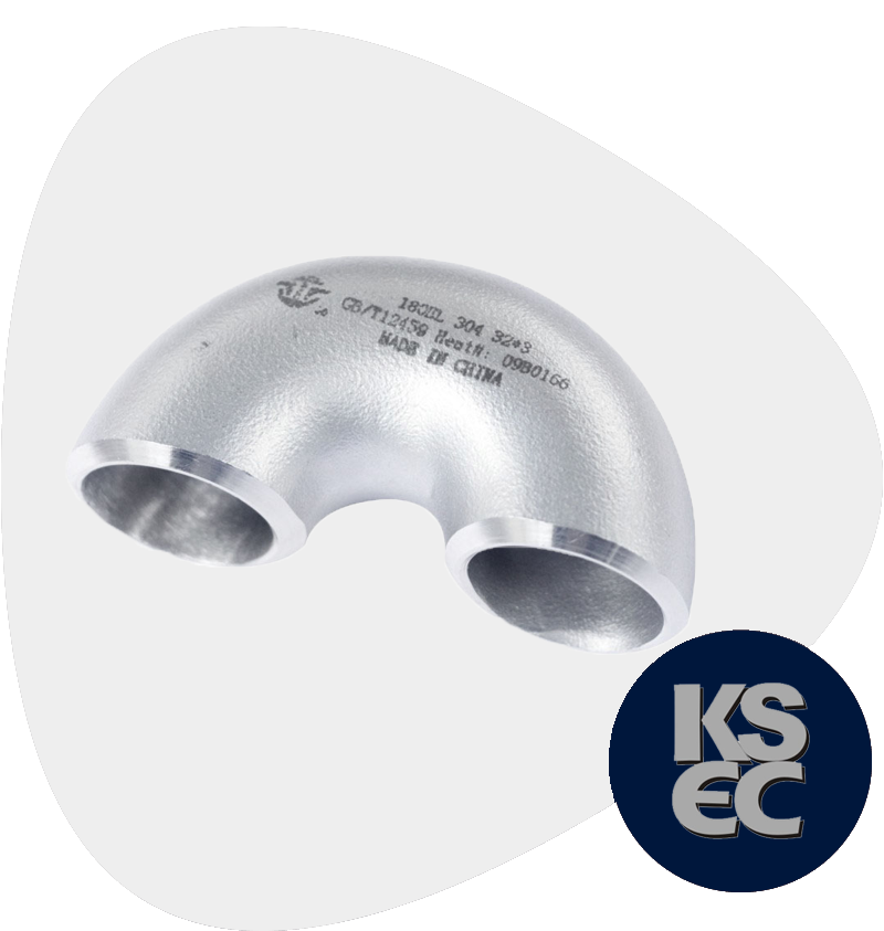 High Nickel Alloy Buttweld 180° Short Radius Elbow