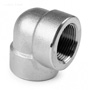 SS Forged Threaded 90° Elbow