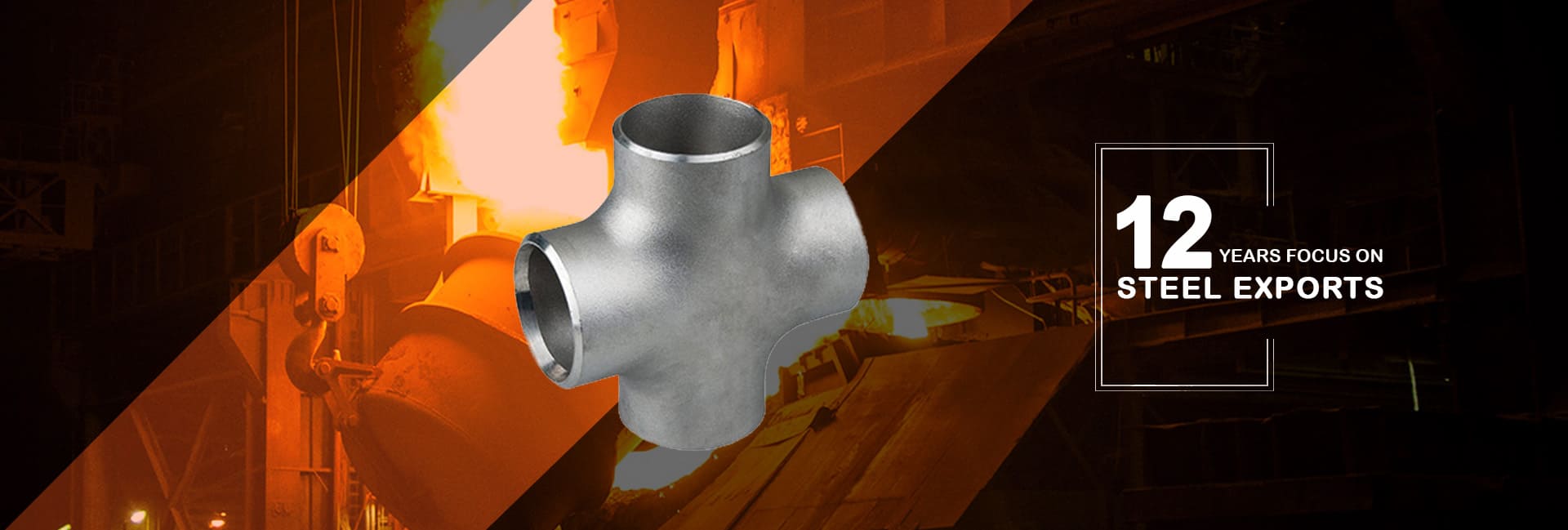 Stainless Steel Buttweld Cross